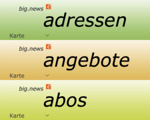 big.news Farbleitsystem
